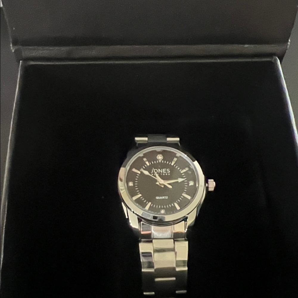 Jones New York Silver Bracelet Watch